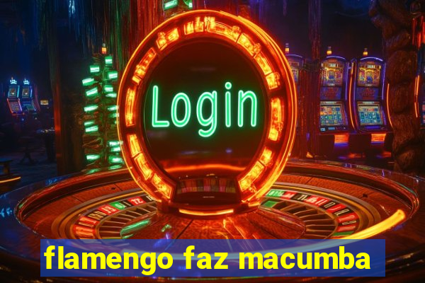 flamengo faz macumba